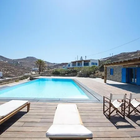 Mykonian Private 2 Bd With Private Pool Apartman Fteliá